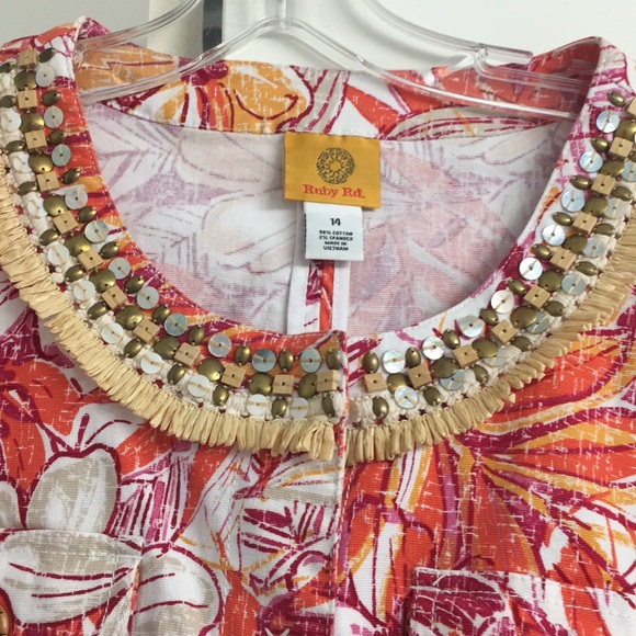 Ruby Rd. — floral print jacket - Picture 2 of 8